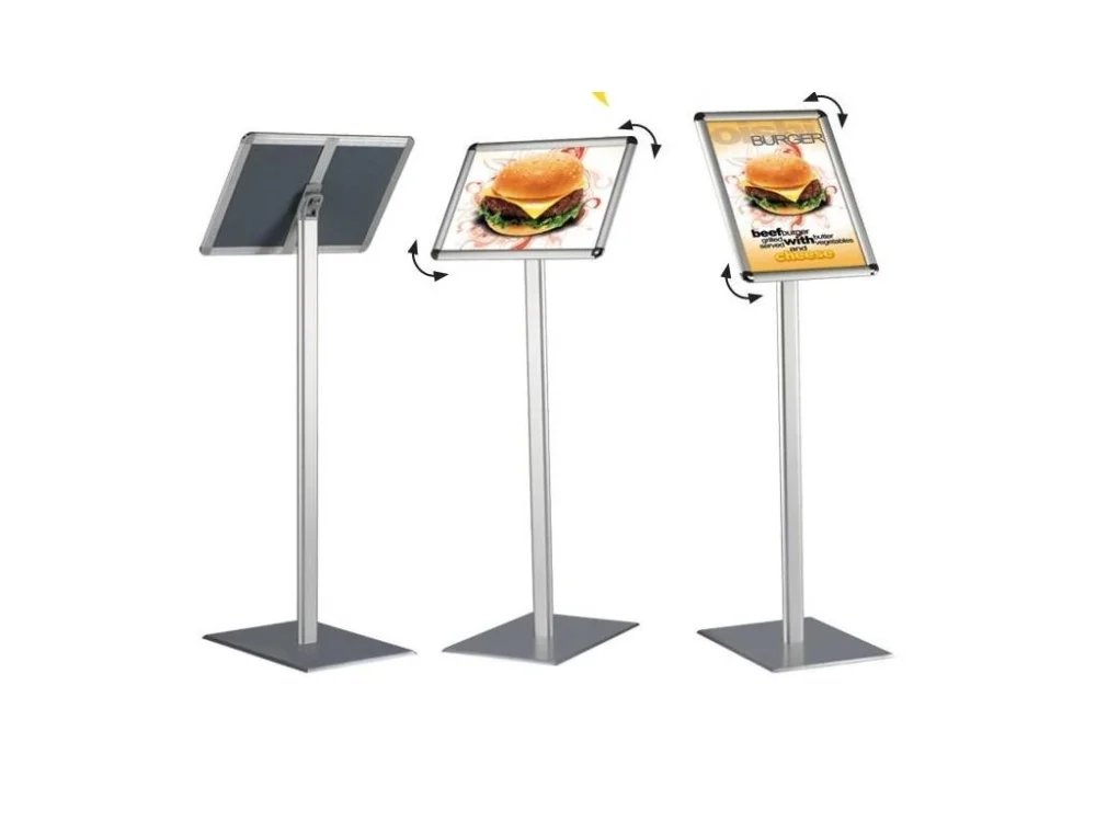 Informační tabule na stojanu 100cm, A4 na šířku i výšku Speciální Cena