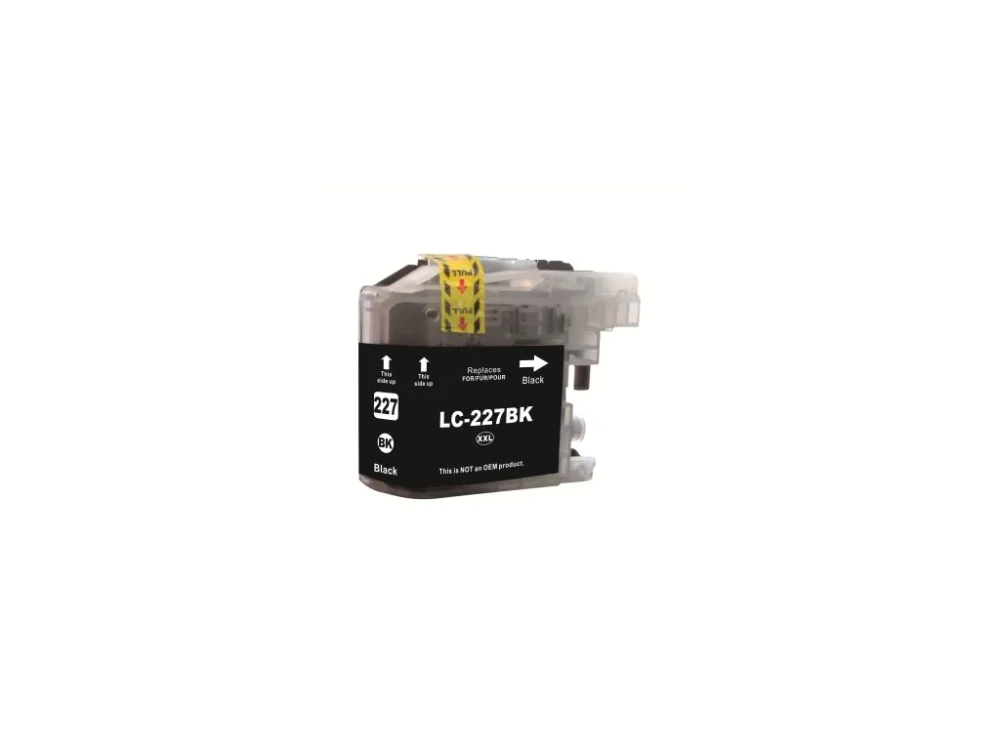 Brother LC-227BK XL, black 16ml - kompatibilní cartridge Ověřený