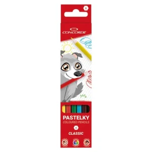 Pastelky CONCORDE Classic 6ks Oblíbený