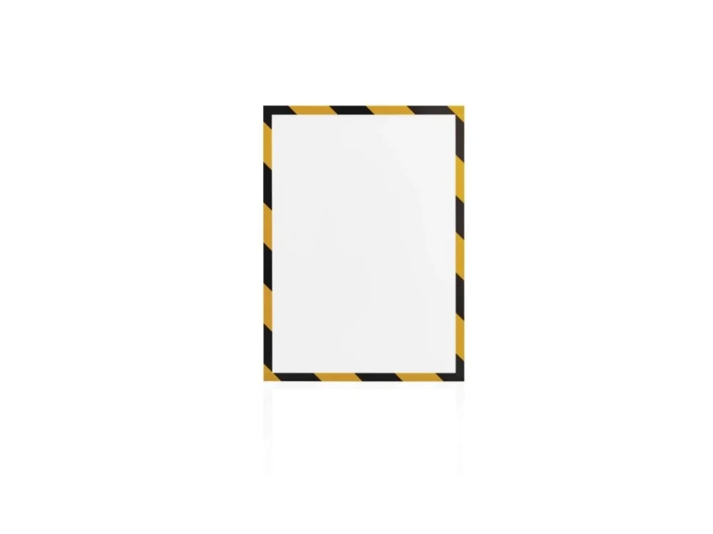 Magnetický rámeček Magnetofix A4 bezpečnostní žluto-černá, 5ks Nová Kolekce