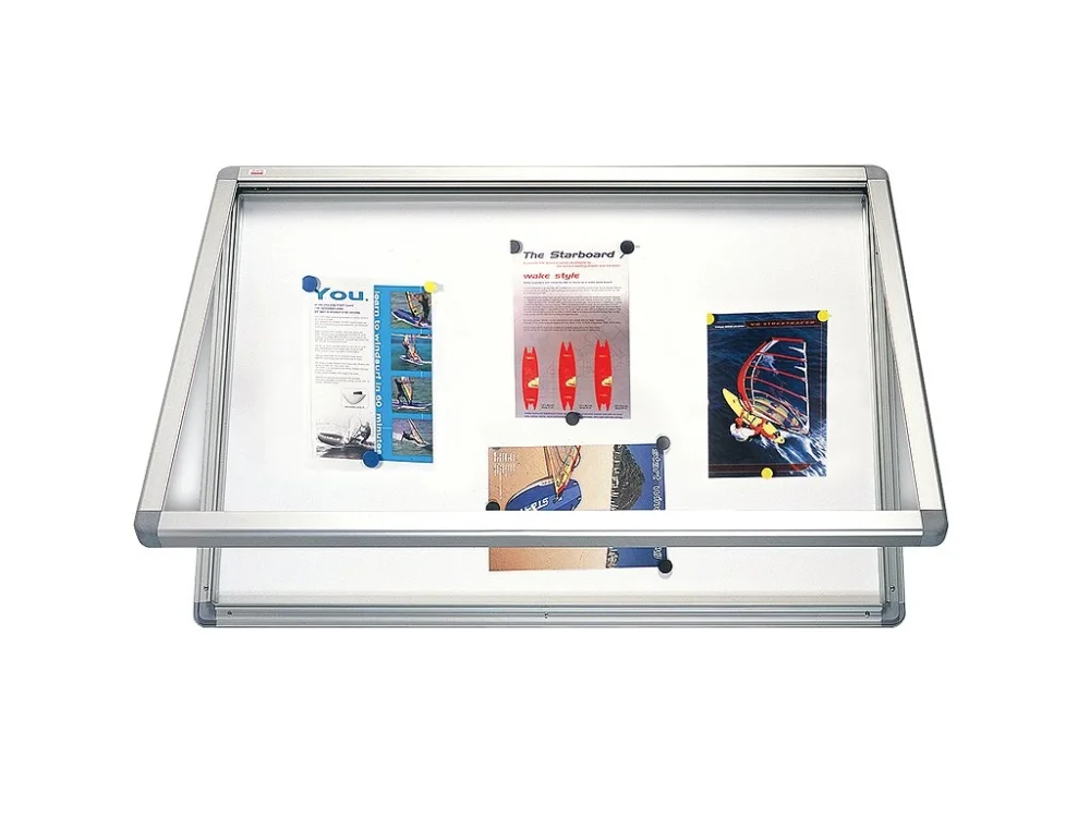 Dokud Zásoby Vydrží Horizontální vitrina 90x60cm, zámek, lakovaný vnitřek