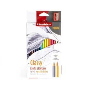 Heykka pastelky Classy, 12+2 barvy Expresní Doručení