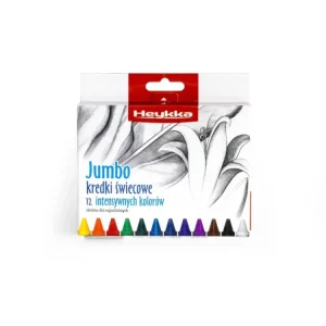 Ověřený Heykka voskovky Jumbo, 12 barev