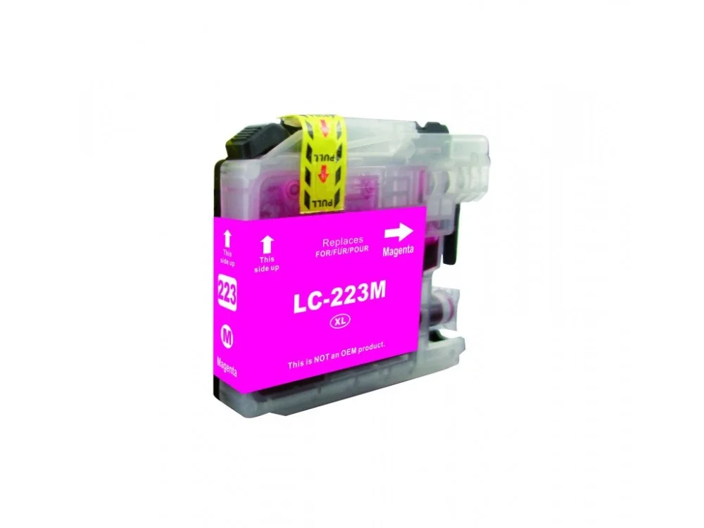 Víkendová Akce Brother LC-223M, magenta 10ml - kompatibilní cartridge