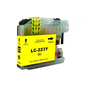 Tovární Cena Brother LC-223Y, yellow 10ml - kompatibilní cartridge