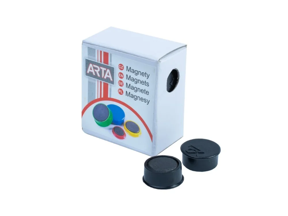 Expresní Doručení Magnety ARTA průměr 16mm, černé 10ks