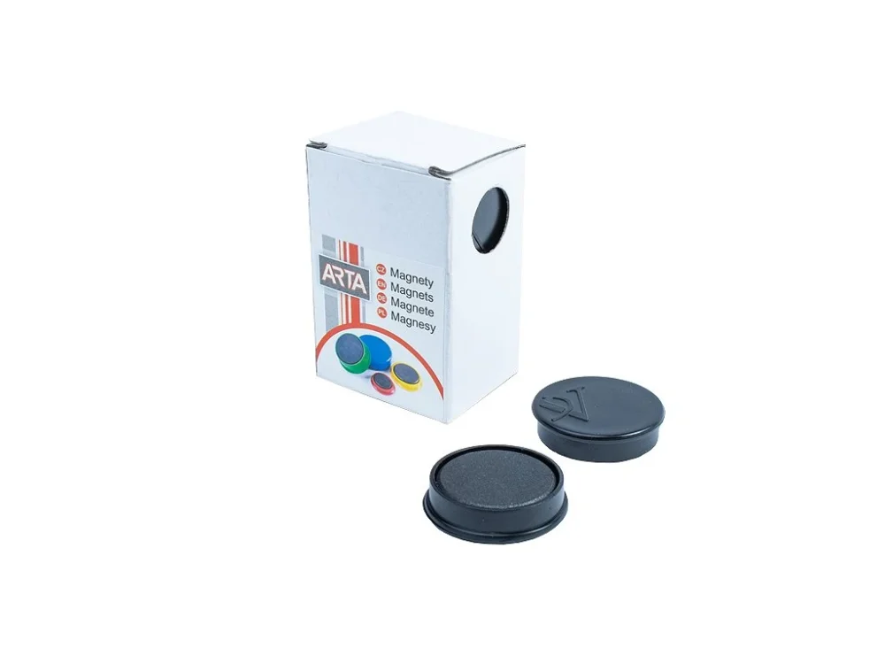 Nakupujte Hned Magnety ARTA průměr 30mm, černé 10ks