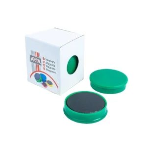 Speciální Cena Magnety ARTA průměr 40mm, zelené (4ks v balení)