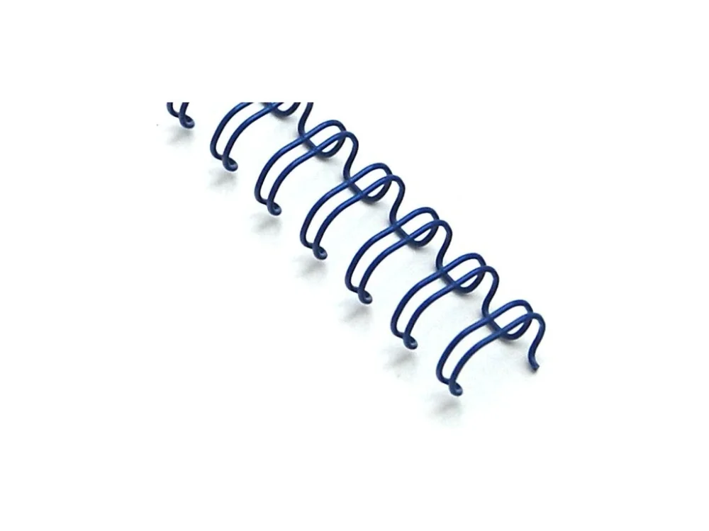Omezená Nabídka kovový hřbet 12,7mm (1/2") modrá 100ks