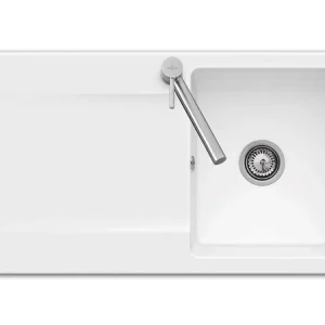 Ověřený Keramický dřez Villeroy & Boch Siluet 900.0 Bílá keramika