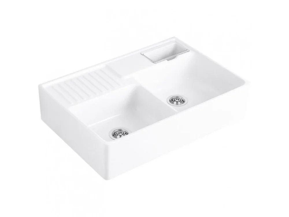 Keramický dřez Villeroy & Boch Double 895.2 Bílá keramika Dokud Zásoby Vydrží