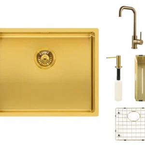 Sezónní Sleva Reginox SET Miami 500 Gold + baterie Crystal + příslušenství Gold