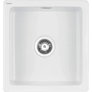 Omezená Nabídka Keramický dřez Deante Sabor 450 Bílá keramika