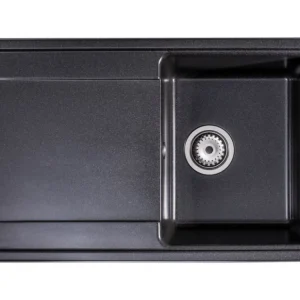 Granitový dřez Granisil Cortes 755.0 Black metallic Nejlepší Cena