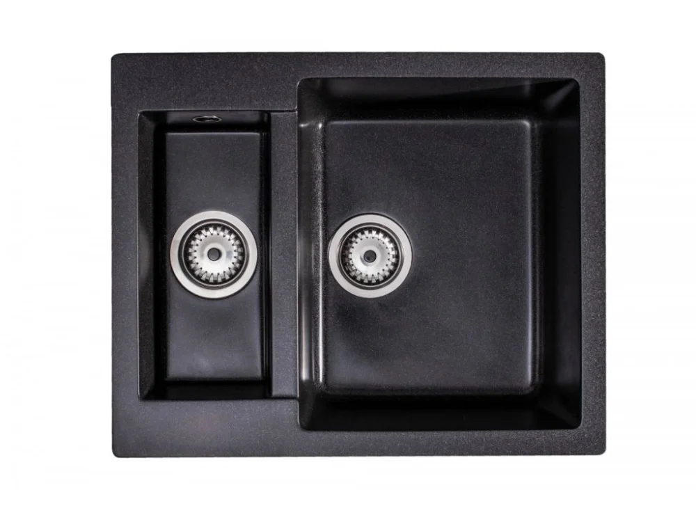 Granitový dřez Granisil Fabero 605.2 Black metallic Nakupujte Hned