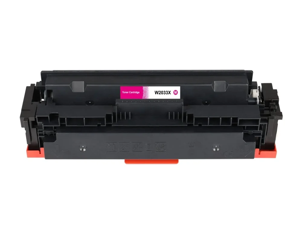 Autentický HP W2033X magenta - kompatibilní toner bez čipu