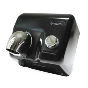 Víkendová Akce Vysoušeč rukou Jet Dryer BUTTON Černý kov