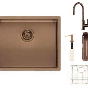 Expresní Doručení Reginox SET Miami 500 Copper + baterie Cano + příslušenství Copper