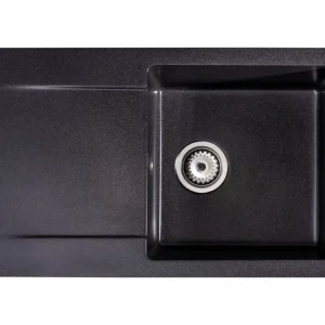 Akce Granitový dřez Granisil Fabero 770.0 Black metallic