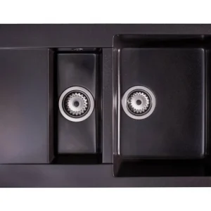 Granitový dřez Granisil Fabero 795.15 Black metallic Nejlepší Volba