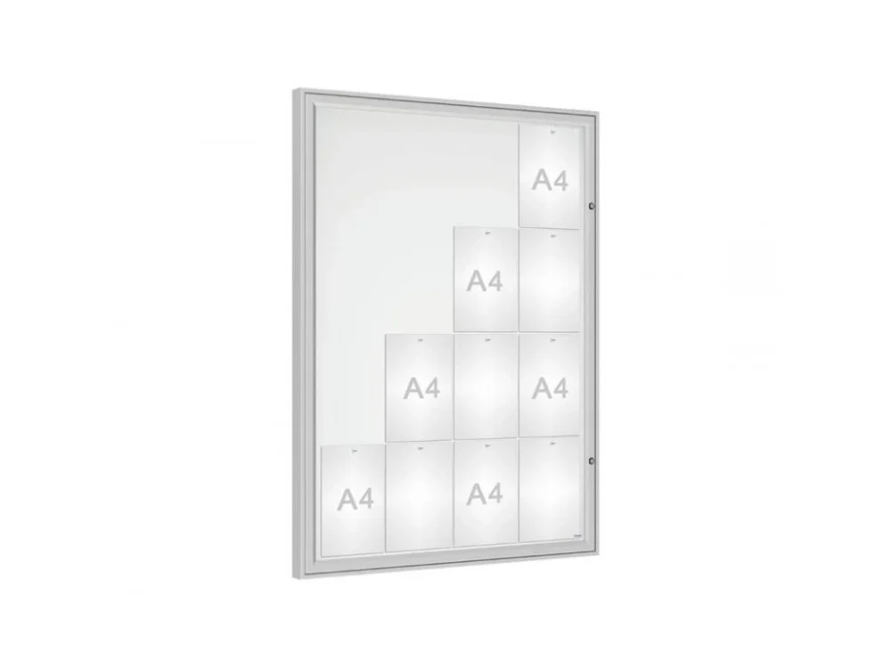 Top Prodej Venkovní vitrína s vertikálním otevíráním 16xA4 -135 x 100 cm
