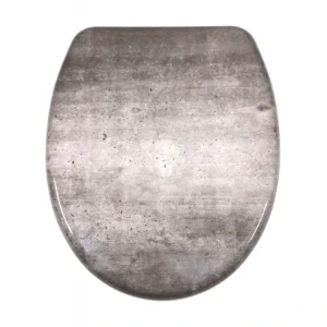 WC sedátko Schütte INDUSTRY GREY | Duroplast, Soft Close Akční Cena