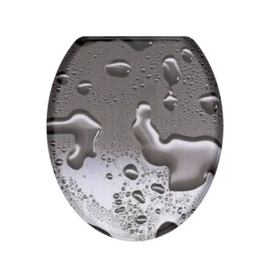 Nejlepší Cena WC sedátko Schütte GREY STEEL | MDF, bez Soft Close