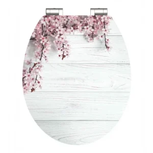 WC sedátko Schütte FLOWERS AND WOOD | MDF HG, Soft Close Nakupujte Hned