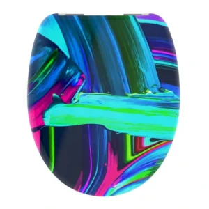 Nejprodávanější WC sedátko Schütte NEON PAINT | Duroplast, Soft Close