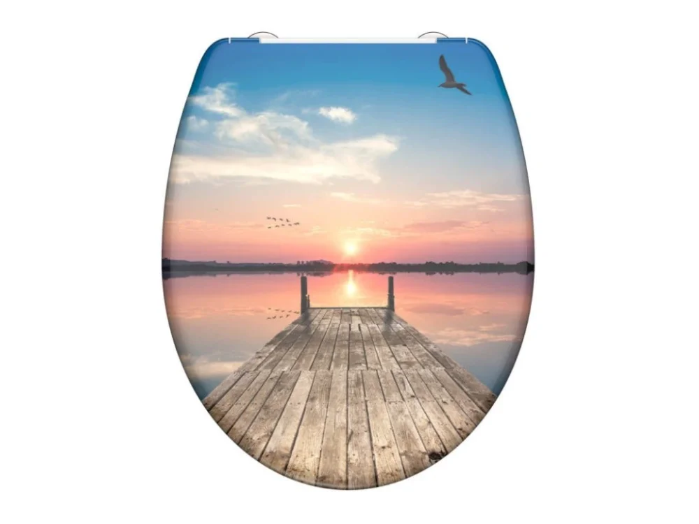 WC sedátko Schütte SUNSET SKY | Duroplast, Soft Close Bezpečná Platba