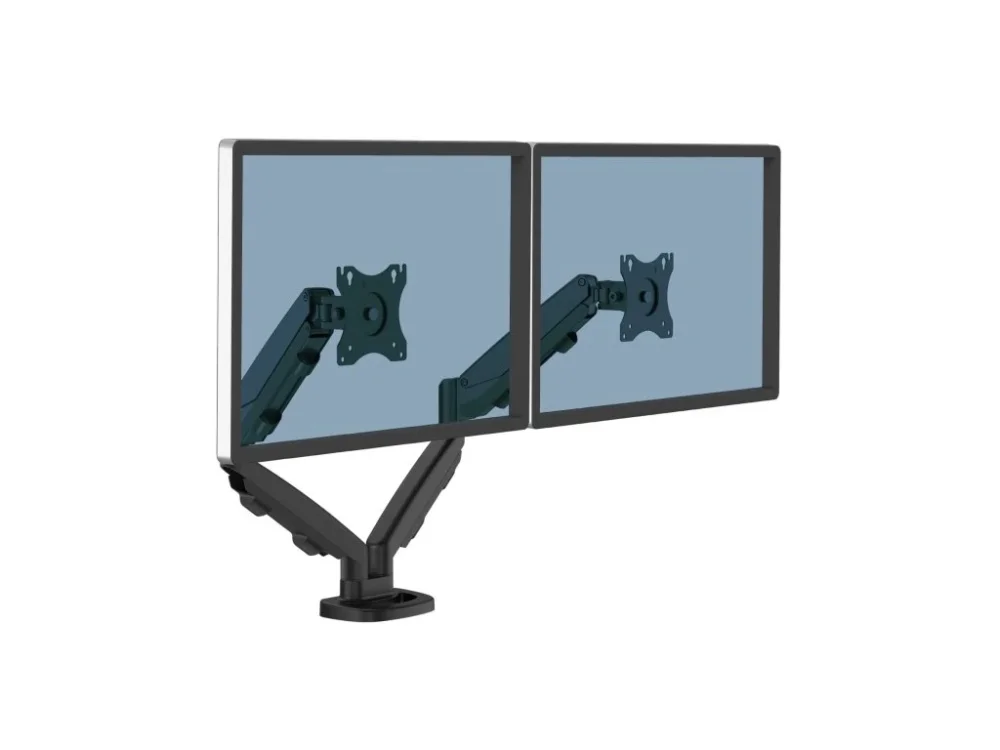 Držák monitoru Fellowes EPPA 2 ramena vedle sebe černý Rychlé Dodání