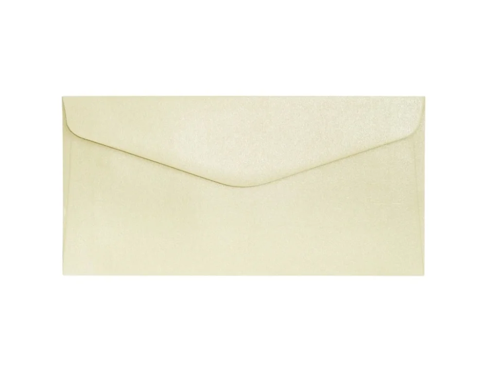 Autentický Galeria Papieru obálky DL Pearl ivory K 150g, 10ks