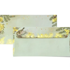 Akční Nabídka Galeria Papieru obálky DL Zlaté Vánoce 120g, 10ks