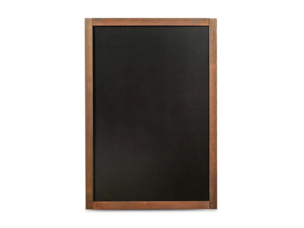 Bezpečná Platba Černá tabule na křídy v dřevěném rámu 47x79 cm