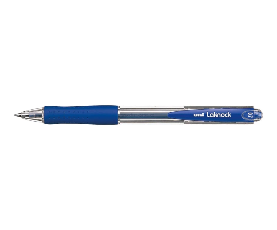 Akce Kuličkové pero UNI Laknock, 0,7mm, modré