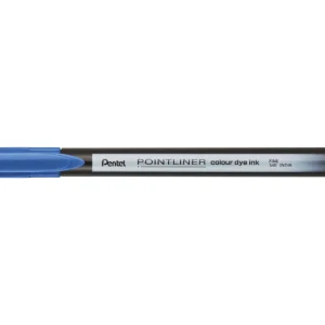 Značkový Liner PENTEL Pointliner S40, 0,4 mm, ledově modrý