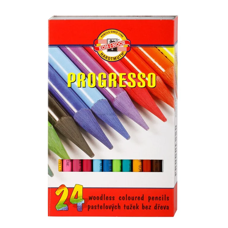Must-Have Pastelky KOH-I-NOOR Progresso, 24 barev