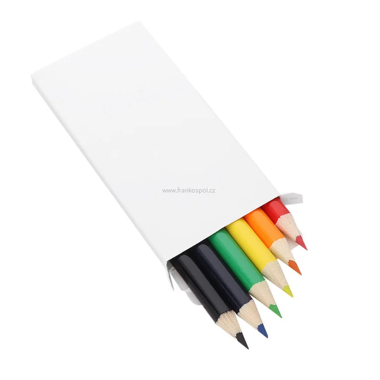 Pastelky PENCIL COLOR, 6 barev Oblíbený