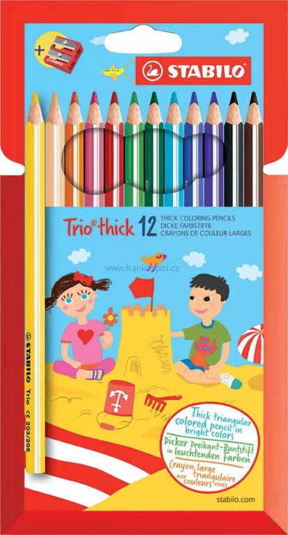 Must-Have Pastelky STABILO TRIO 12ks trojhranné