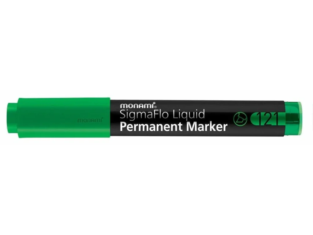 Permanentní popisovač MONAMI 121 SigmaFlo Liquid, zelený Aktuální