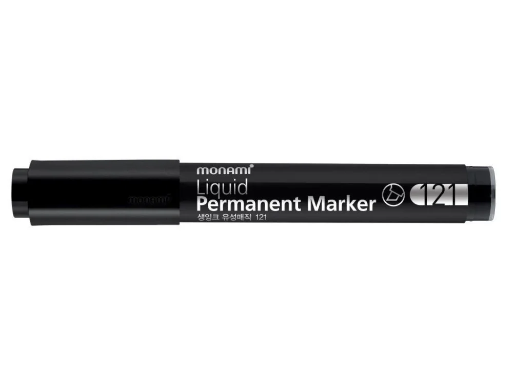 Pouze Dnes Permanentní popisovač MONAMI 121 SigmaFlo Liquid, černý
