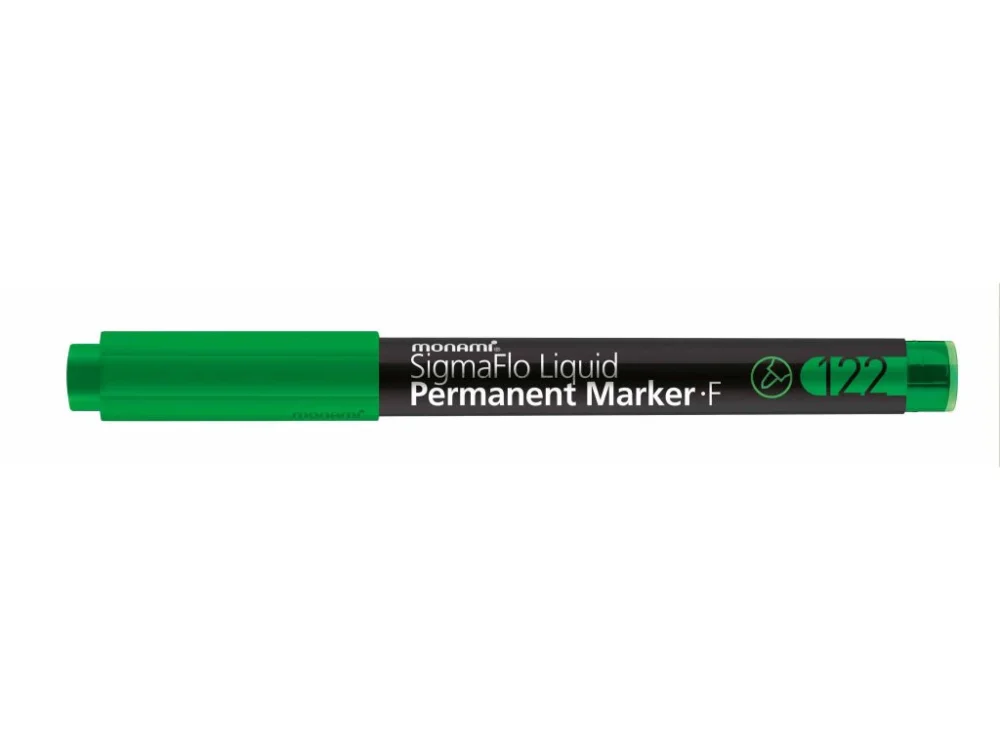 Časově Omezené Permanentní popisovač MONAMI 122 SigmaFlo Liquid, zelený