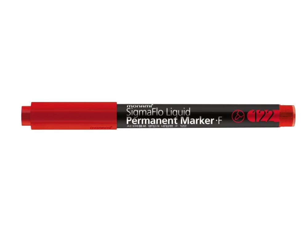 Ihned K Objednání Permanentní popisovač MONAMI 122 SigmaFlo Liquid, červený