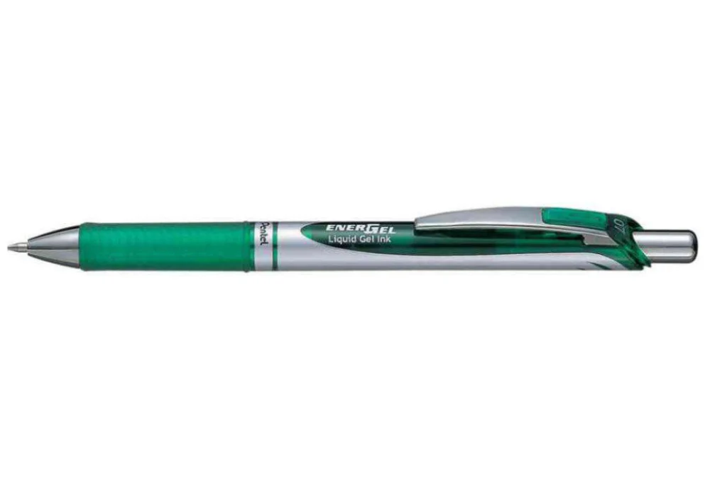 Pero gelové PENTEL EnerGel BL77, zelené Super Cena