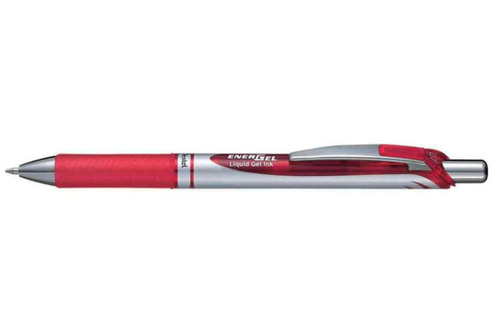 Přímo Od Výrobce Pero gelové PENTEL EnerGel BL77, červené