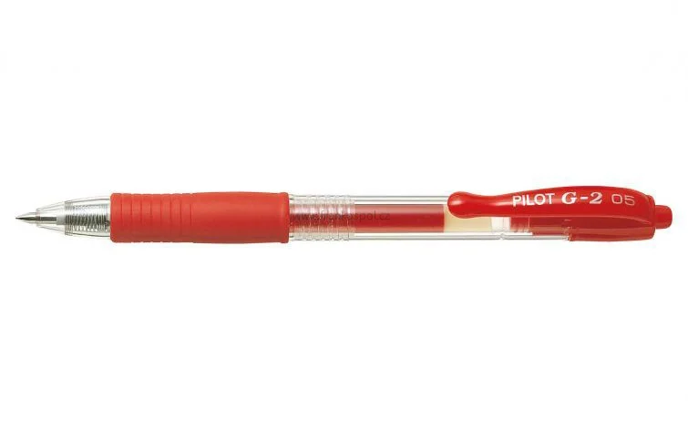Koupit Online Pero gelové PILOT 2605 BL-G2-5 roller, červené