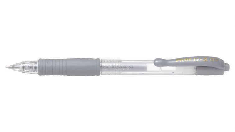 Cenově Výhodný Pero gelové PILOT 2605 BL-G2-7 roller, stříbrné