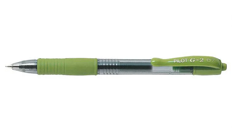 Pero gelové PILOT 2605 BL-G2-7 roller, sv. zelerné Autentický
