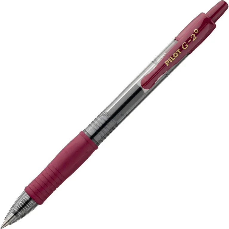 Pero gelové PILOT 2605 BL-G2-7 roller, tm. červené Víkendová Akce
