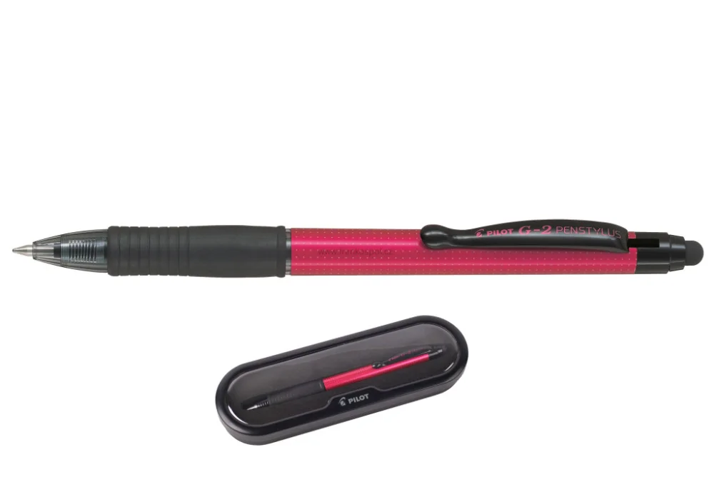 Značkový Pero gelové PILOT Penstylus v krabičce, červené